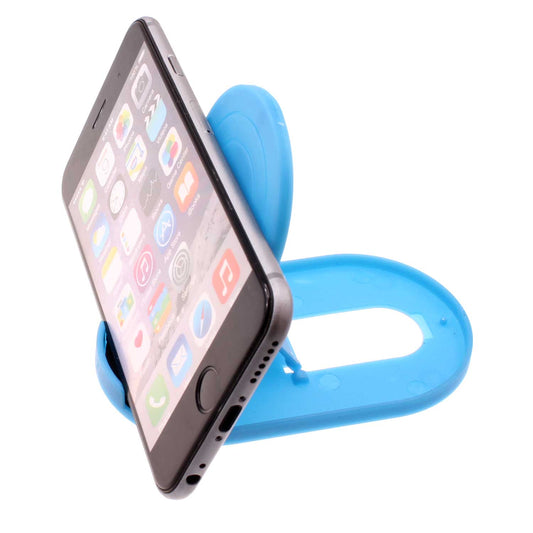 Fold-up Stand Blue Holder Travel Desktop Cradle  - BFS13 1629-1